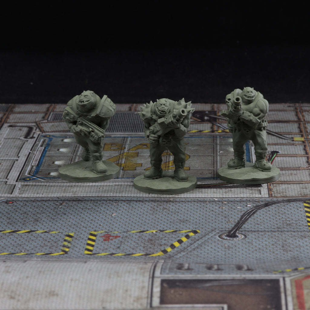 Null Brutes: Gunners Squad – Support-Free FDM STL