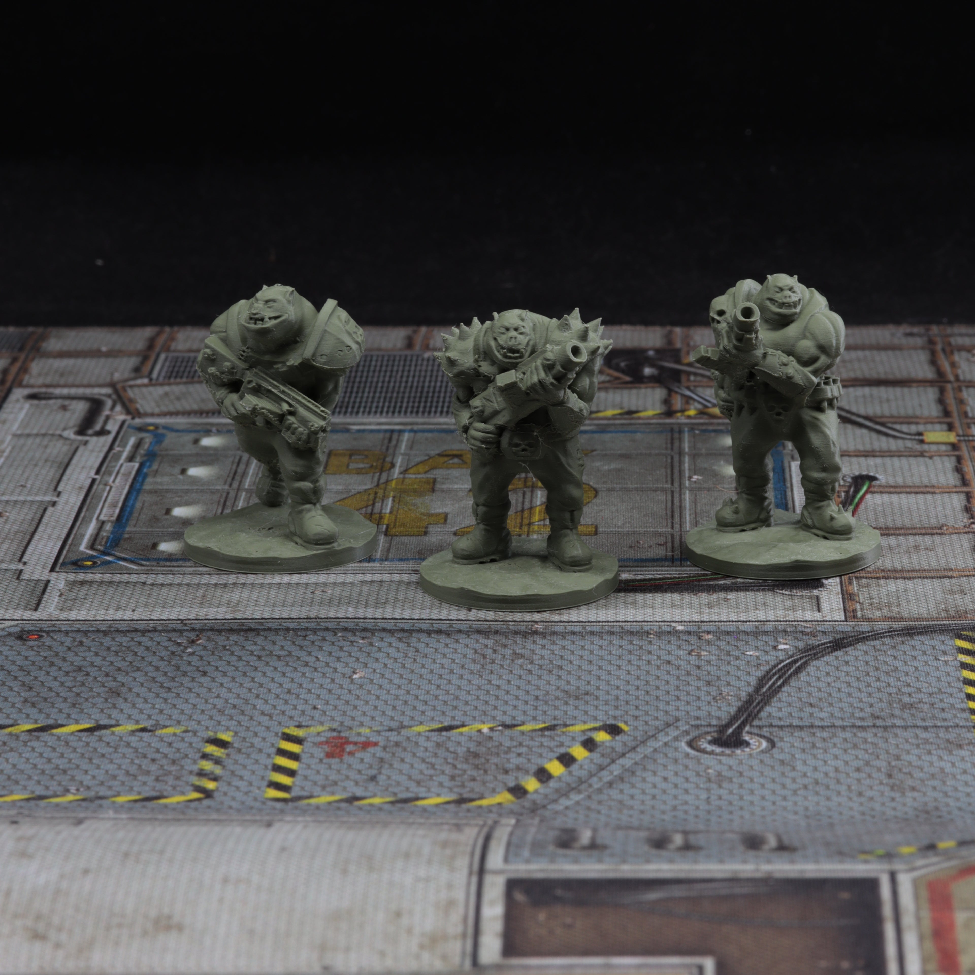 Null Brutes: Gunners Squad – Support-Free FDM STL