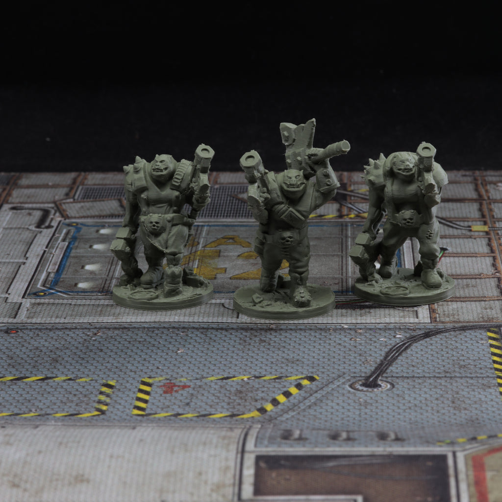 Null Brutes: Fighters Squad – Support-Free FDM STL