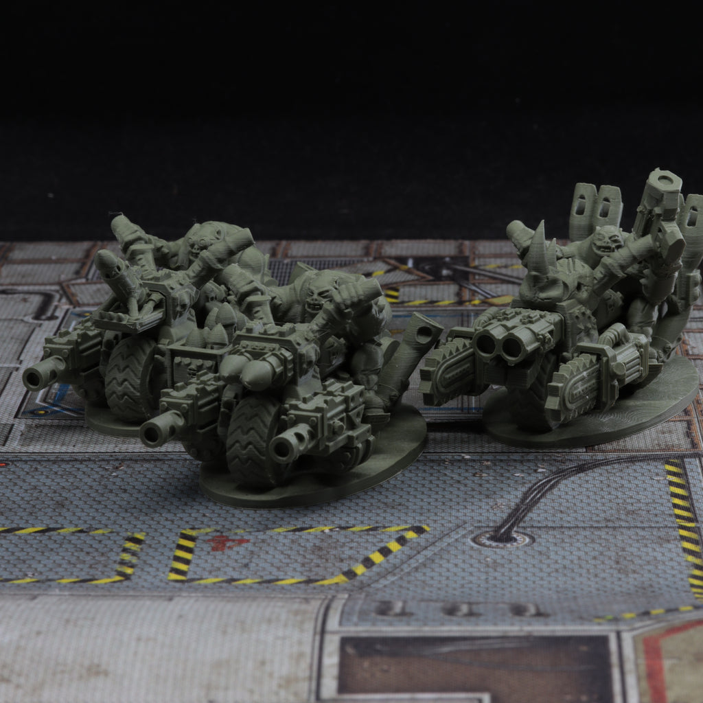 Null Brutes: Biker Squad – Support-Free FDM STL Kit