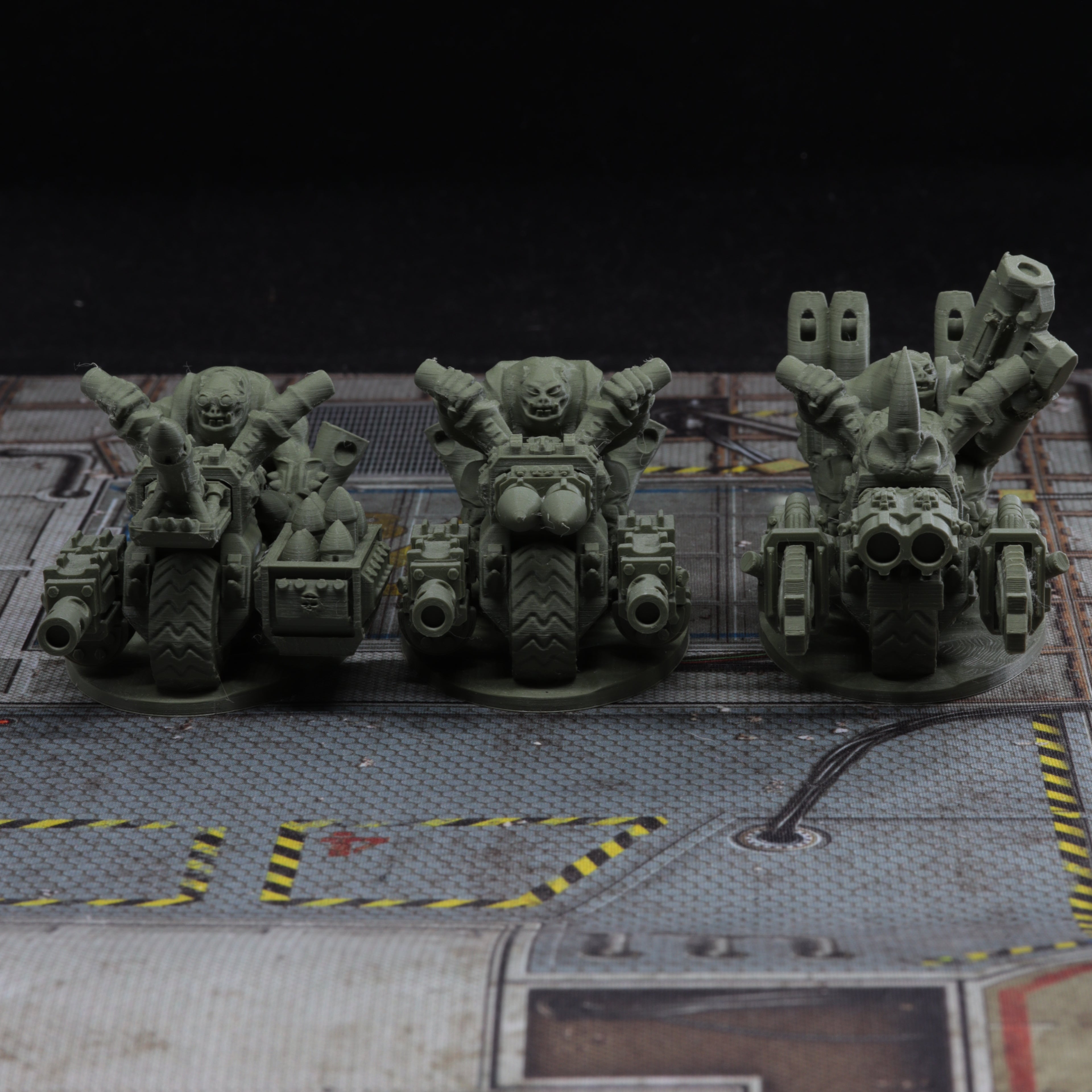Null Brutes: Biker Squad – Support-Free FDM STL Kit