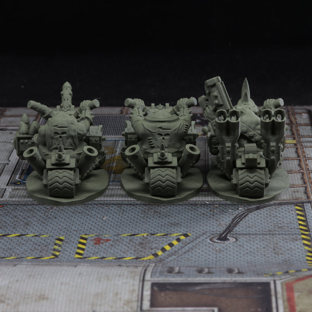Null Brutes: Biker Squad – Support-Free FDM STL Kit