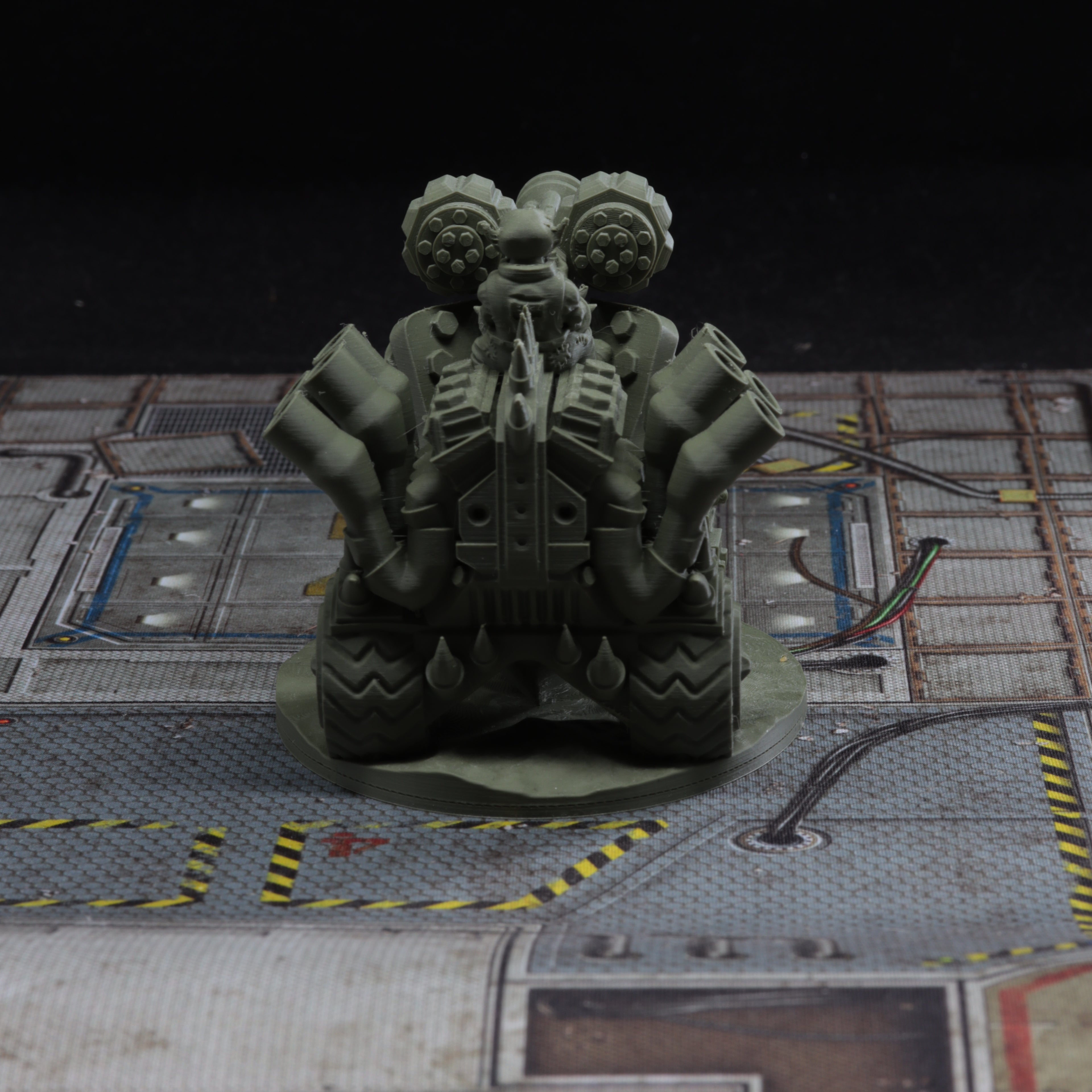 Null Brutes: Wartrike Boss – Support-Free FDM STL