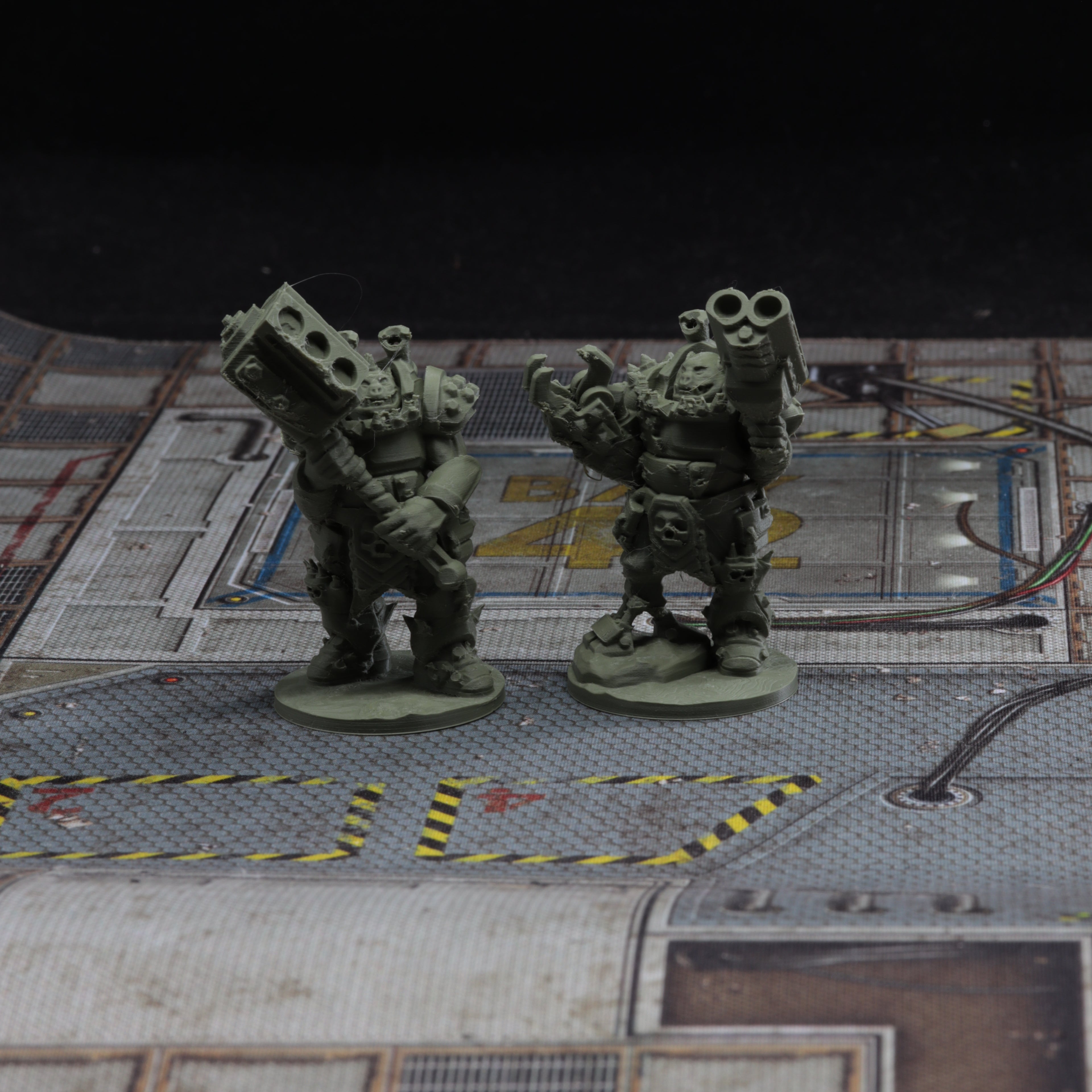 Null Brutes: Heavy Brutes Duo – Support-Free FDM STL