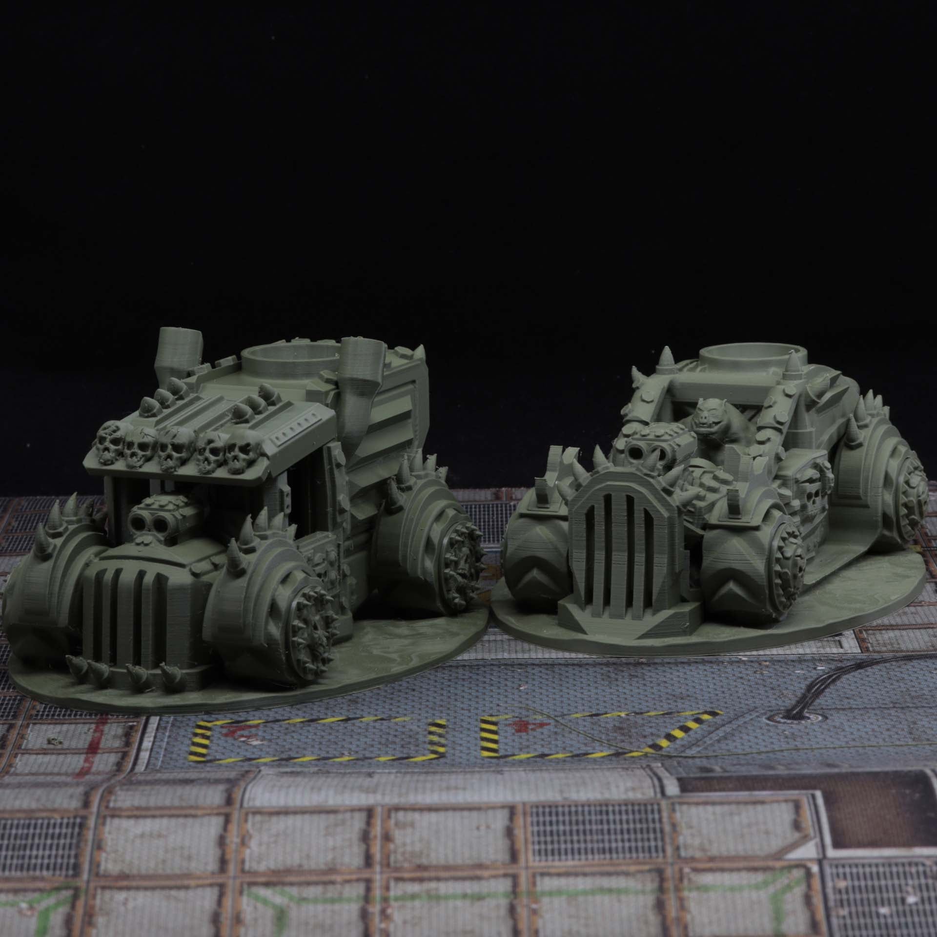Null Brutes: Roadsters Bundle – Support-Free FDM STL