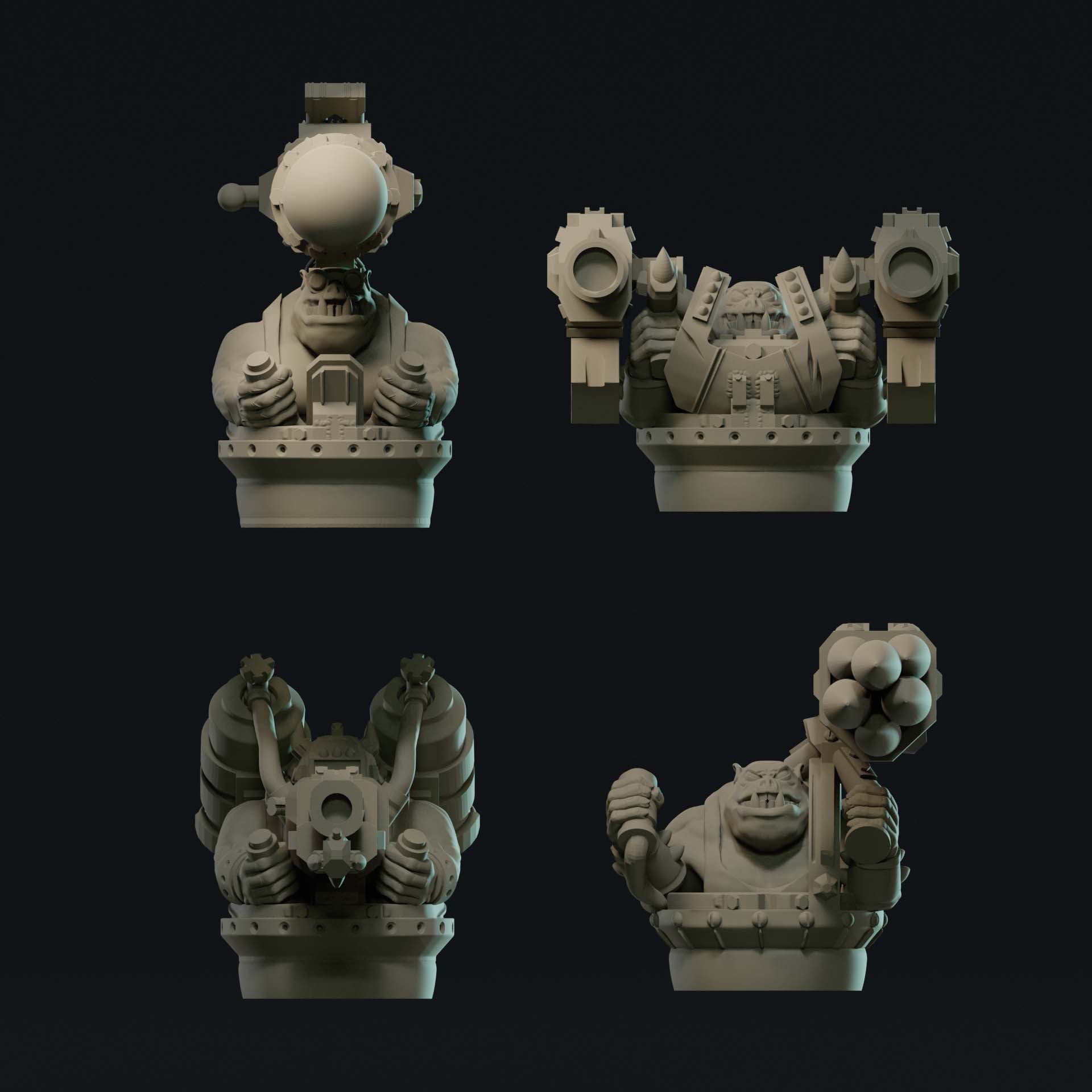 Null Brutes: Roadsters Bundle – Support-Free FDM STL