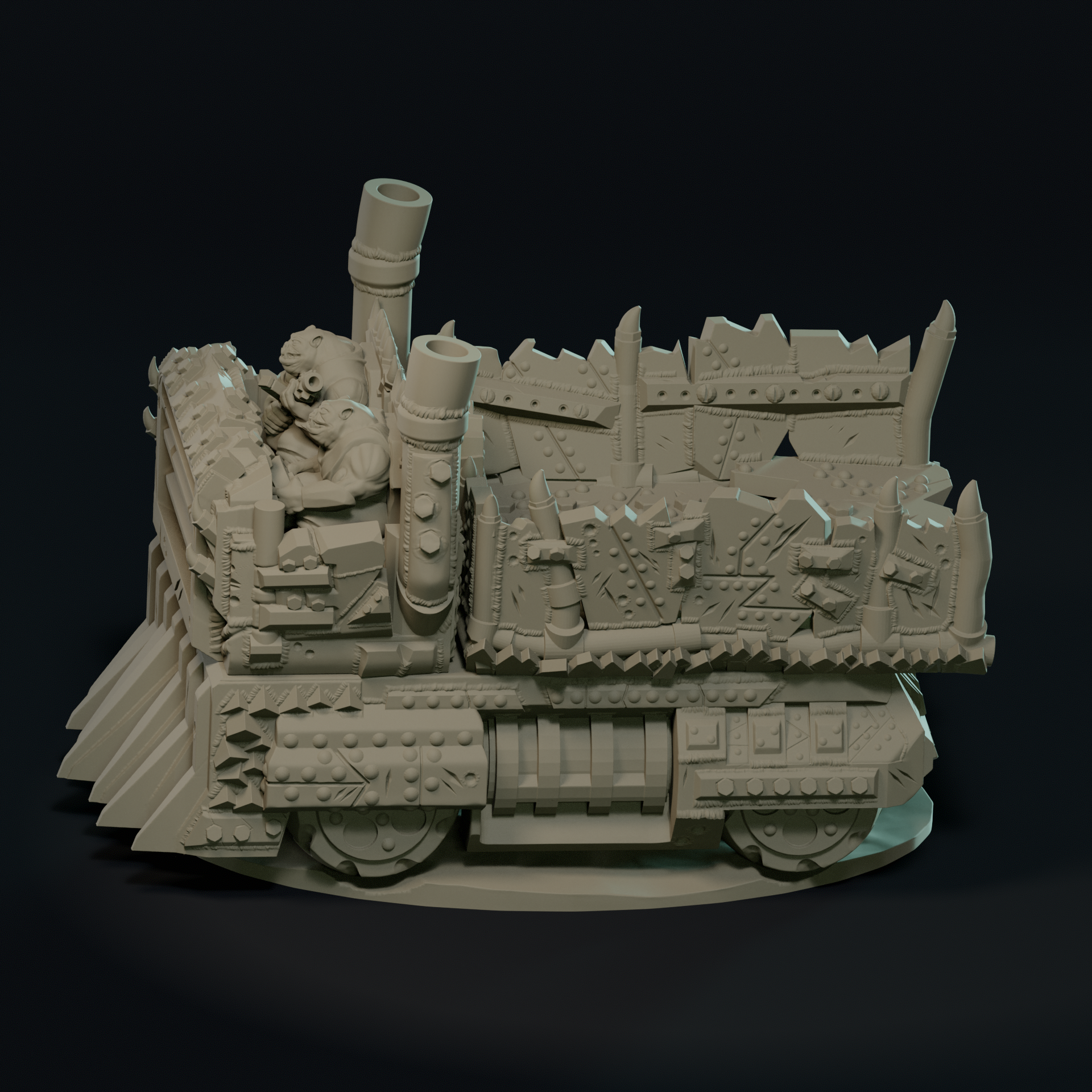 Null Brutes: Trucks Bundle – Support-Free FDM STL