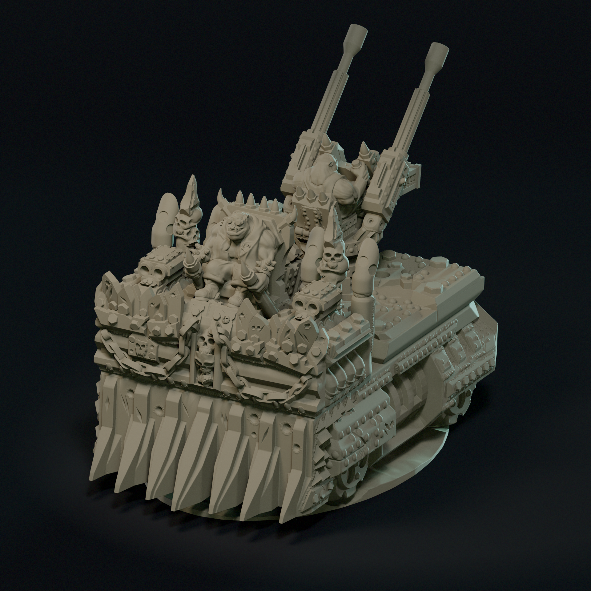 Null Brutes: Trucks Bundle – Support-Free FDM STL