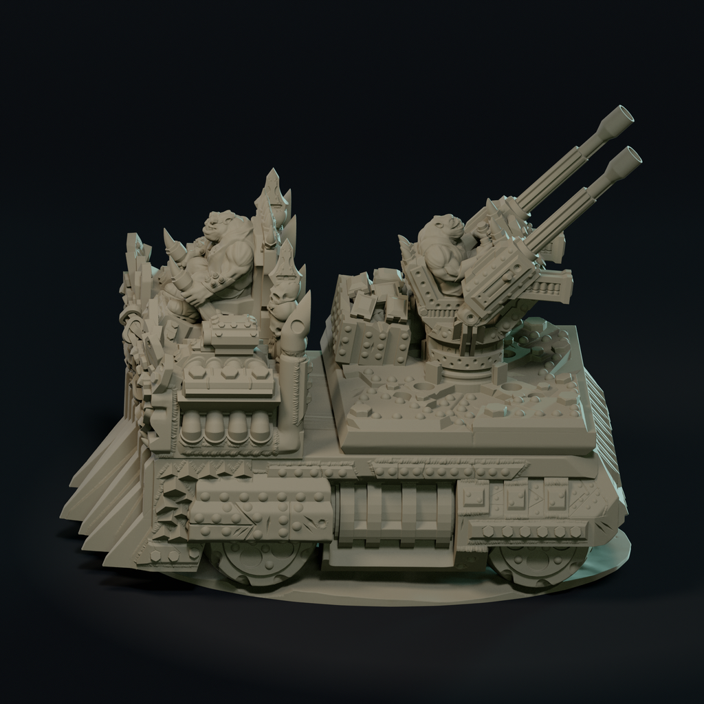 Null Brutes: Trucks Bundle – Support-Free FDM STL