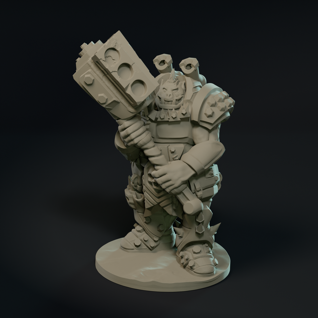 Null Brutes: Heavy Brutes Duo – Support-Free FDM STL