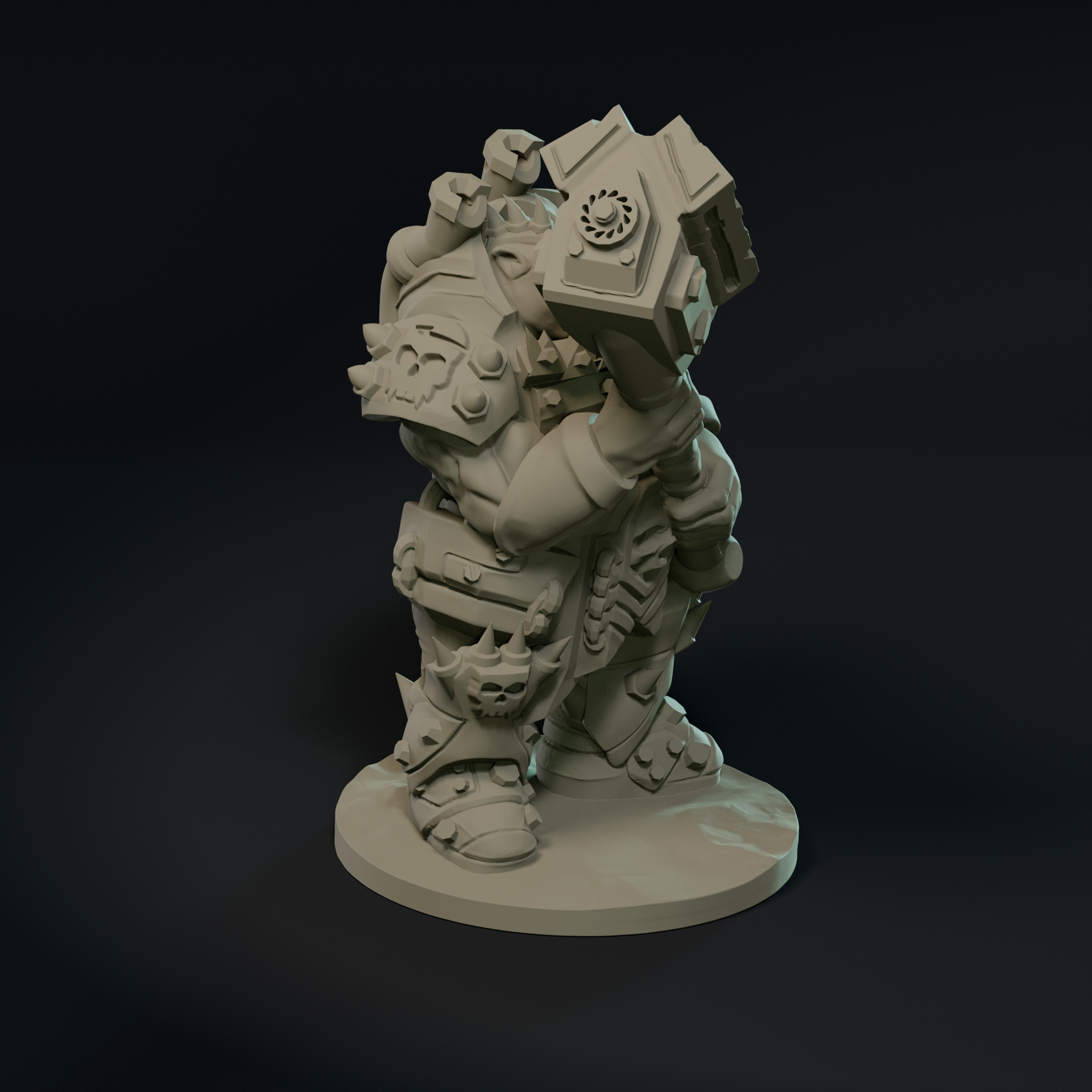 Null Brutes: Heavy Brutes Duo – Support-Free FDM STL