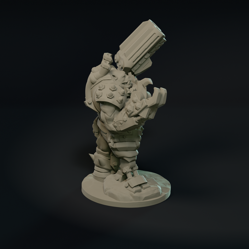 Null Brutes: Heavy Brutes Duo – Support-Free FDM STL