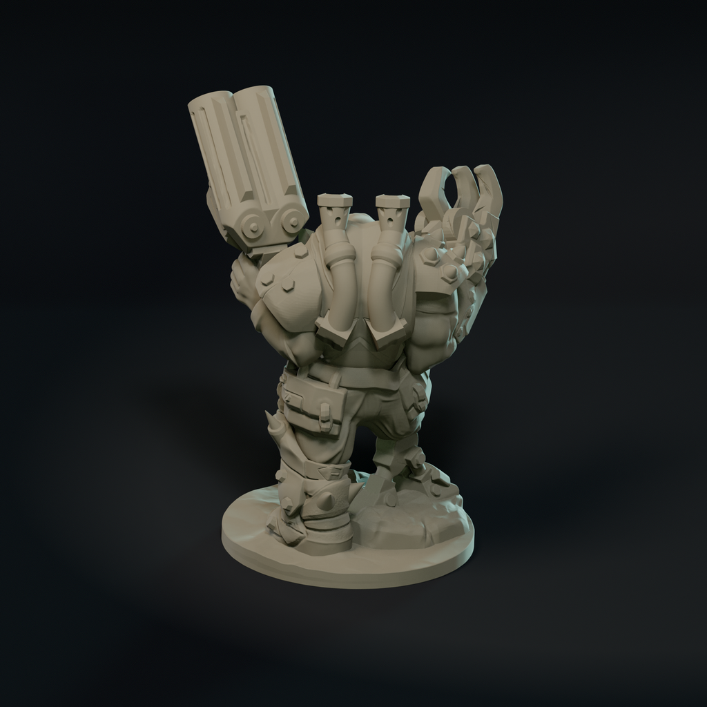 Null Brutes: Heavy Brutes Duo – Support-Free FDM STL
