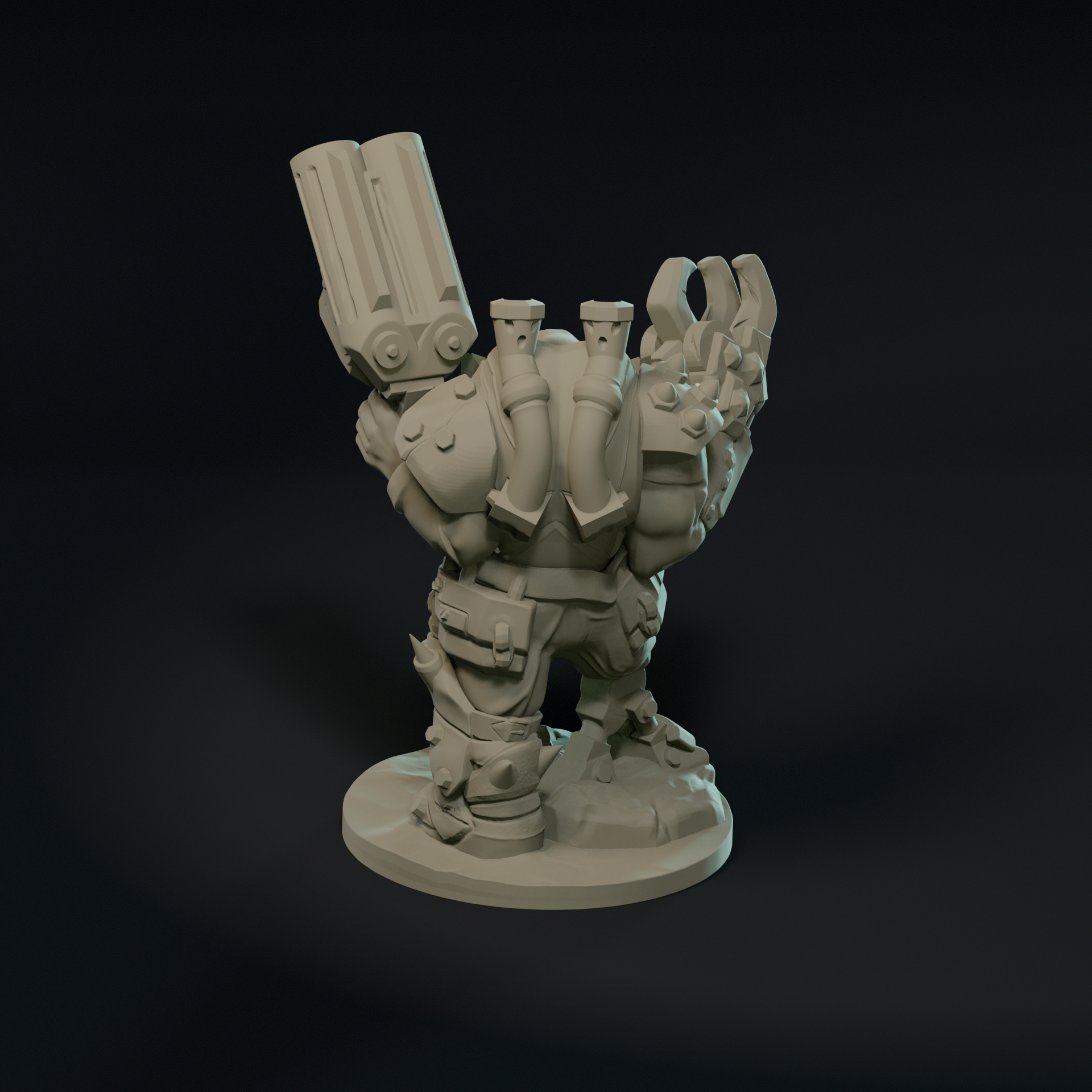 Null Brutes: Heavy Brutes Duo – Support-Free FDM STL