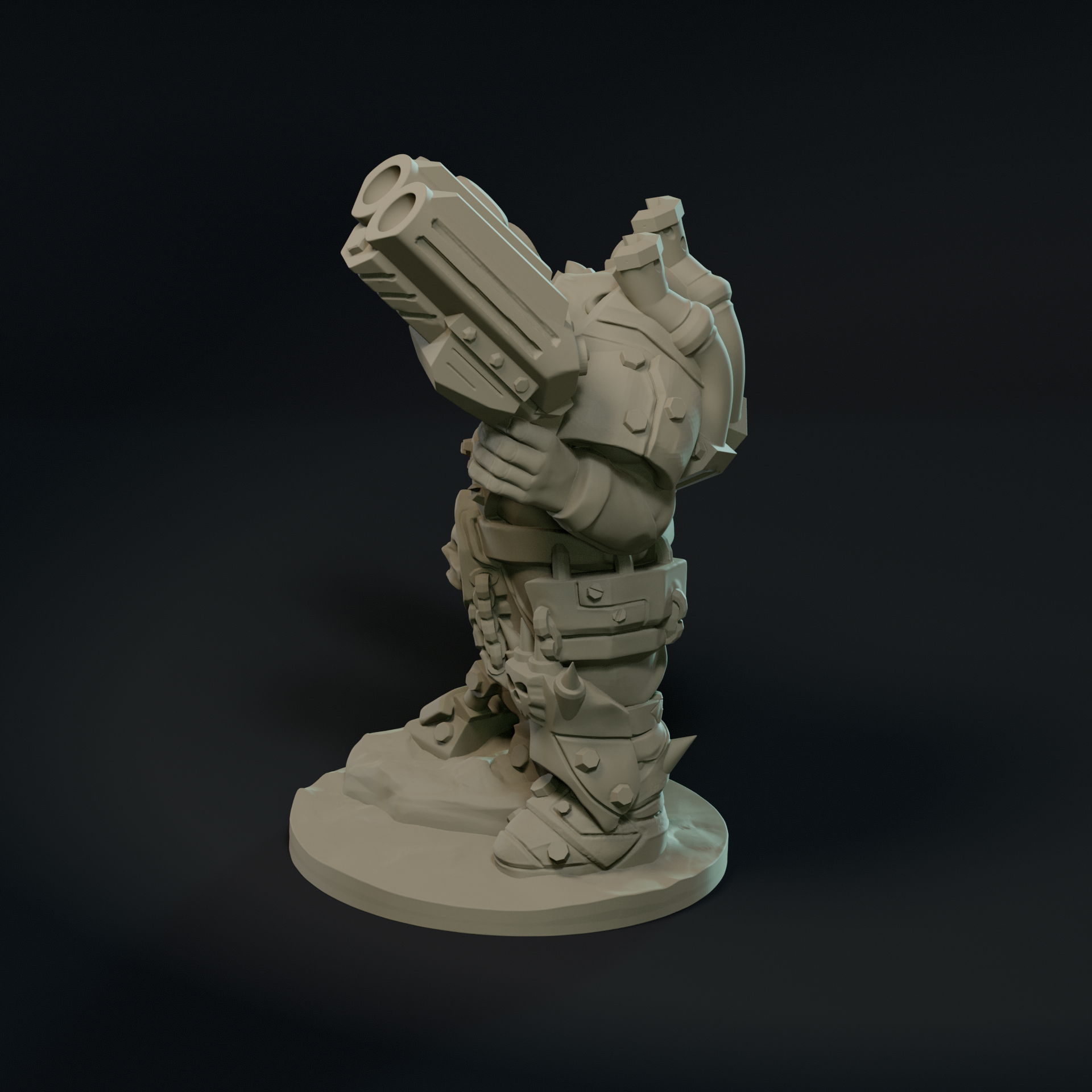 Null Brutes: Heavy Brutes Duo – Support-Free FDM STL