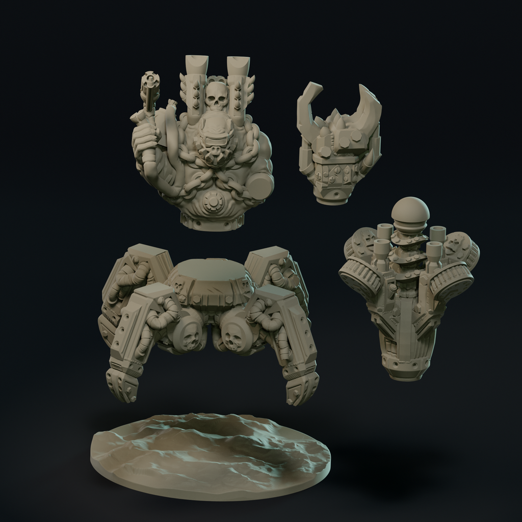 Null Brutes: Mechanic – Support-Free FDM STL