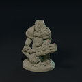 Void Paladins: Plasma Gunner – Support-Free FDM STL
