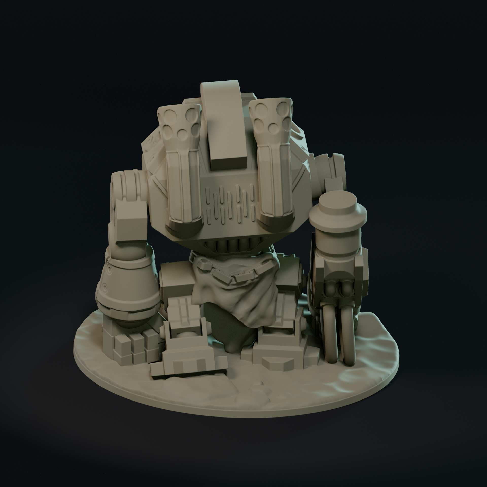 Void Paladins: Sentinel – Support-Free FDM STL